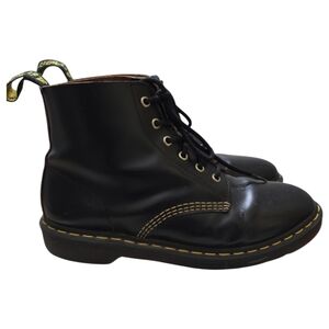 Dr. Martens 101 Vintage Smooth Leather 6-eye Ankle Boots Men's 9
